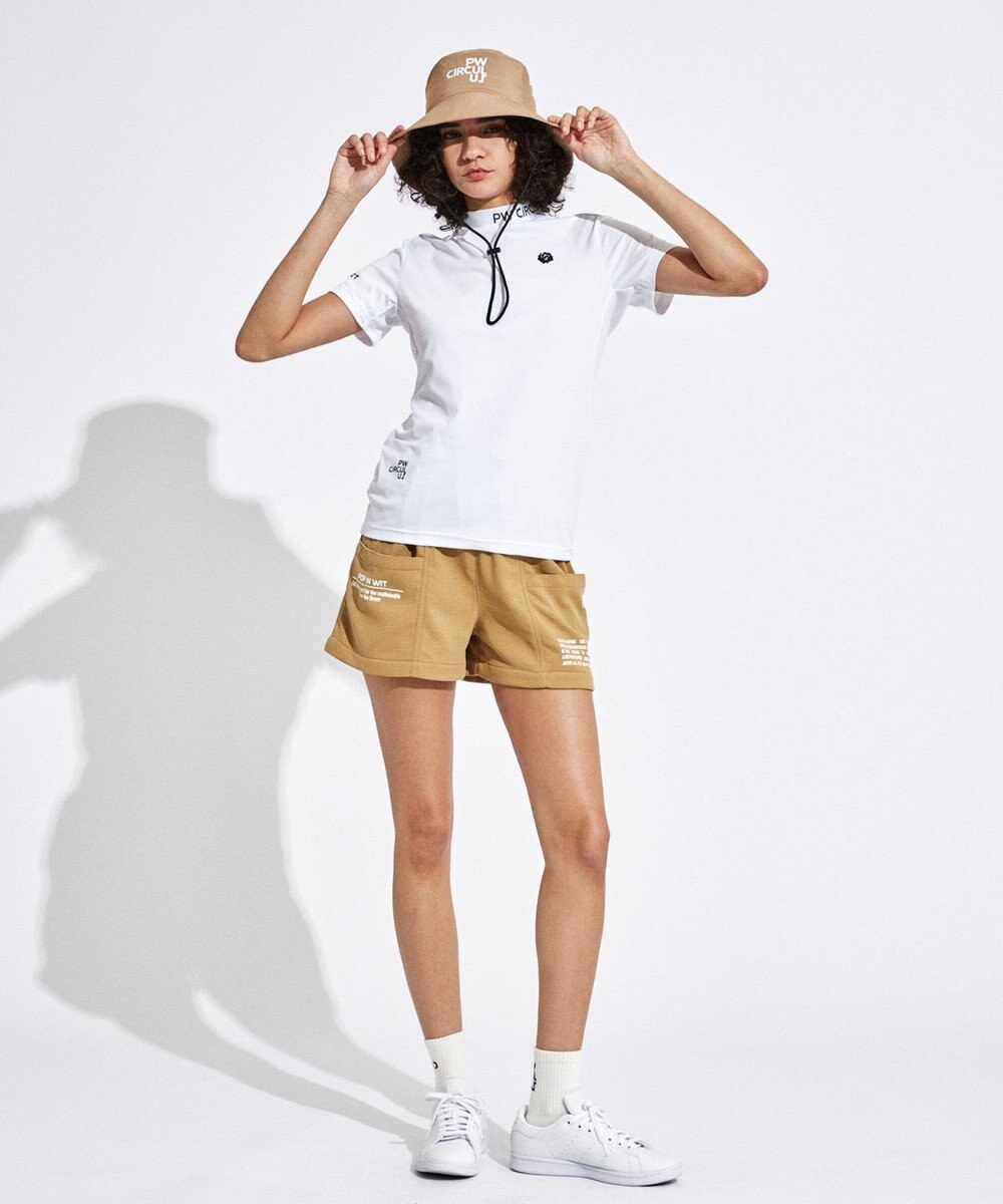 PW CIRCULUS 【WOMEN】ワッフルショーツ ゴルフウェア レディース 