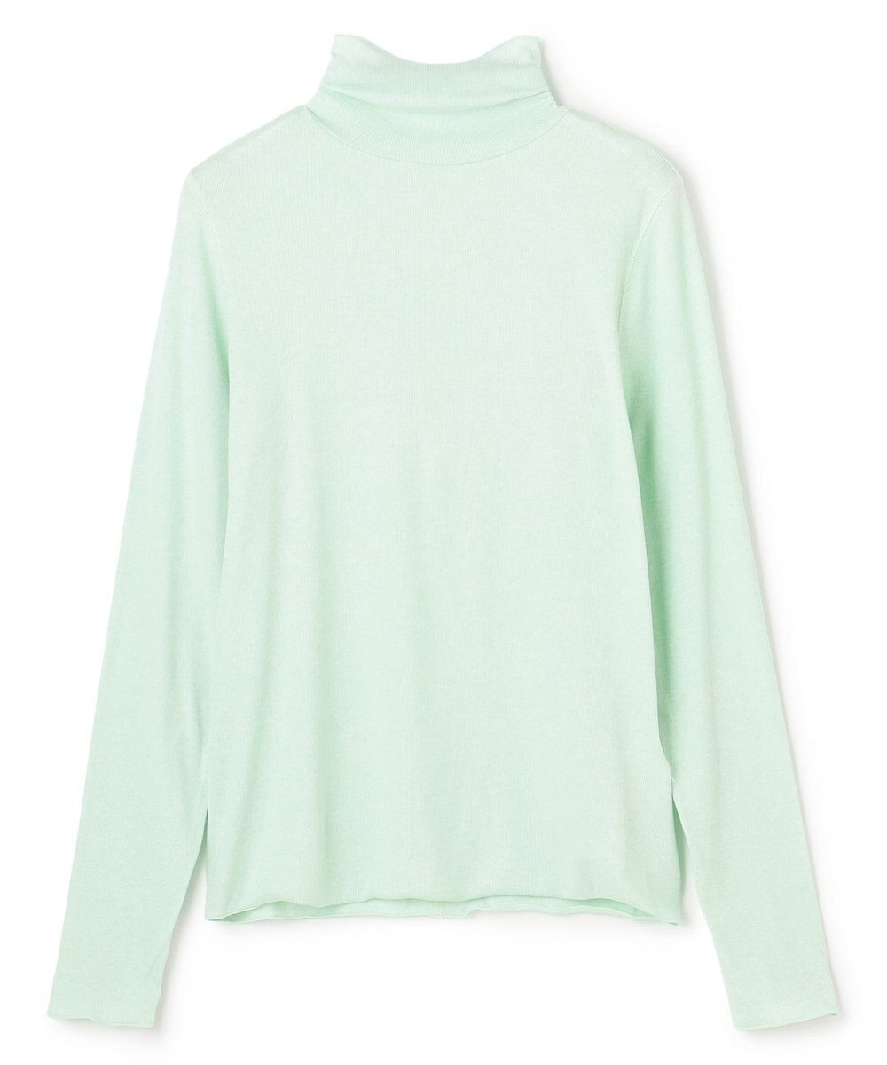 UNFILO 【暖かさ＆着心地の良さで大ヒット】コットンカシミヤ タートルネックカットソー 