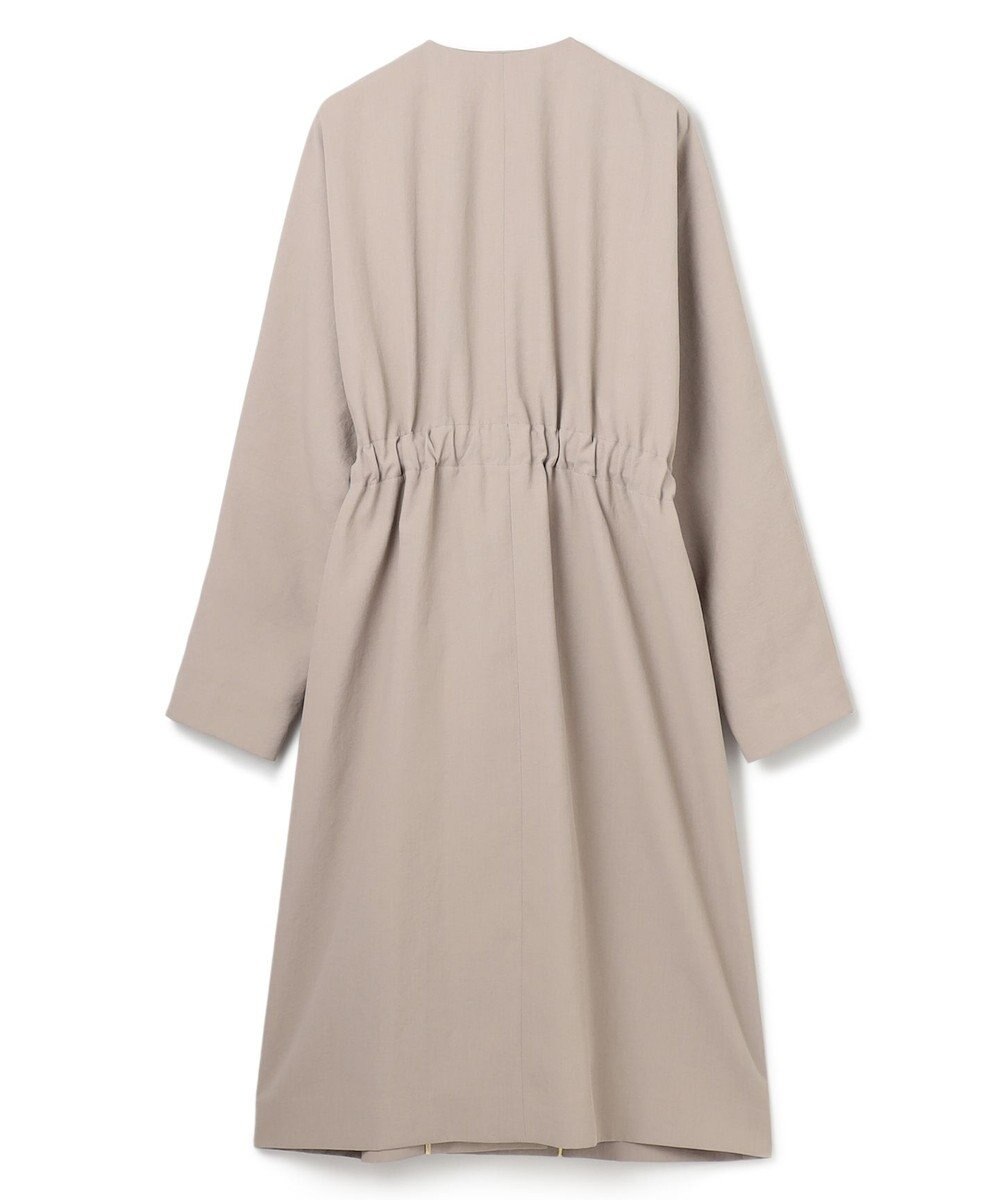 BEIGE， 【洗える】PORDIC / ノーカラードルマンロングコート 