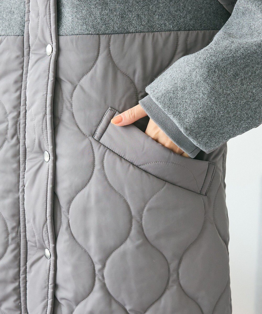 CRAFT STANDARD BOUTIQUE キルト切替フードコート 