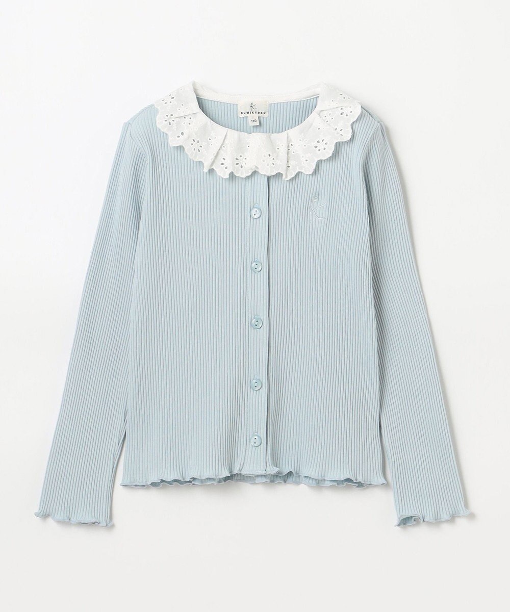組曲 KIDS 【110-140㎝】フリルリブ2WAY トップス 