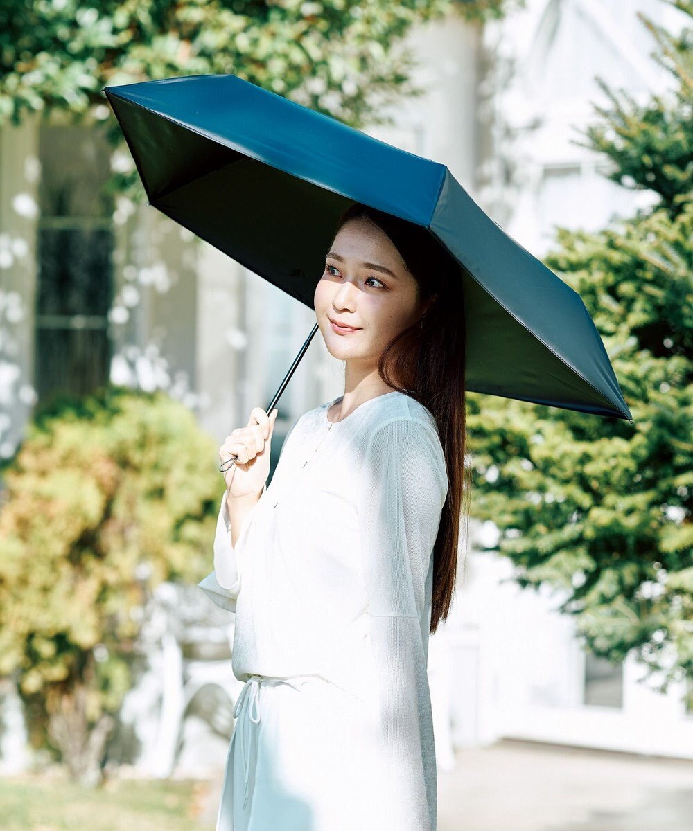 MOONBAT 【遮光100％/超軽量 /雑誌掲載】マジで軽い傘 晴雨兼用折りたたみ日傘 50cm マジカルテックプロテクション 