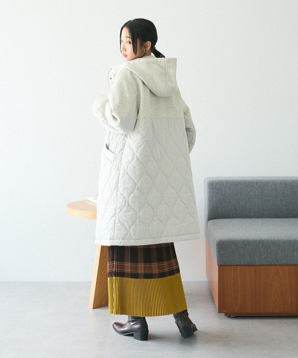 CRAFT STANDARD BOUTIQUE キルト切替フードコート 