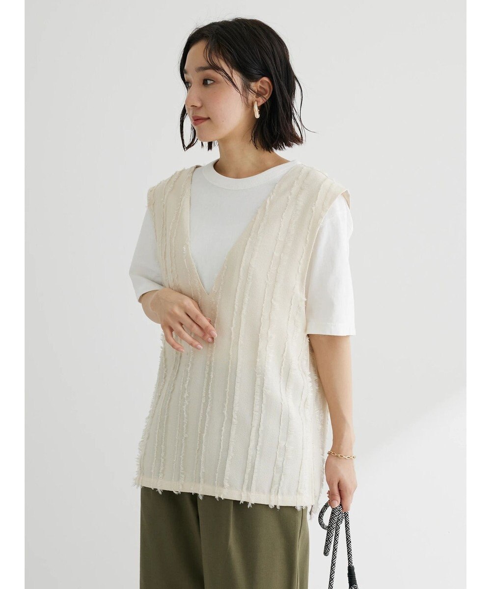 Green Parks デザインＶネックベスト 