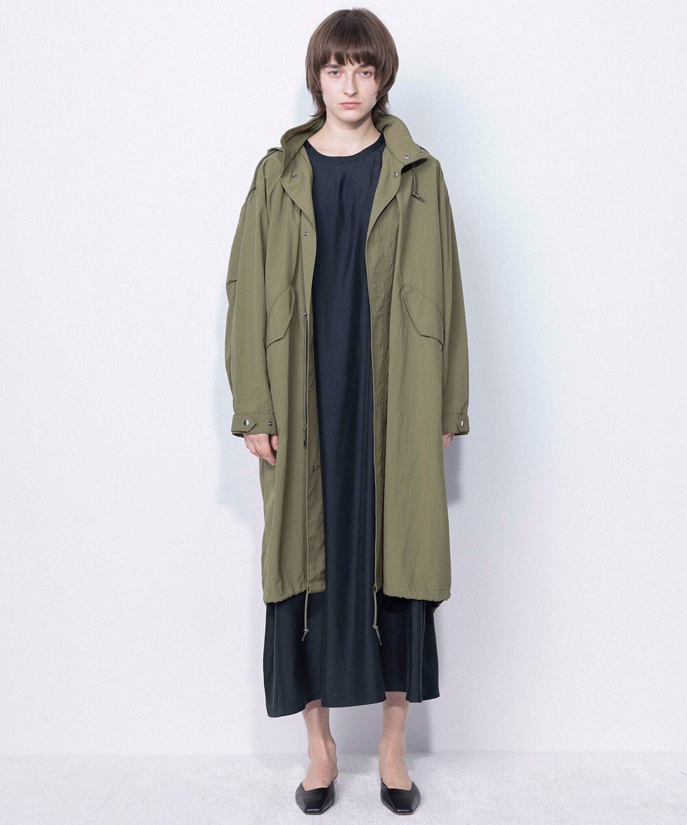 NAVE 【ReNAVE・洗える/撥水加工/接触冷感/UVケア】ナイロンタスラン コート 