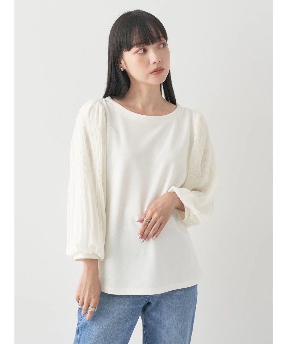 earth music&ecology マジョリカプリーツプルオーバー 