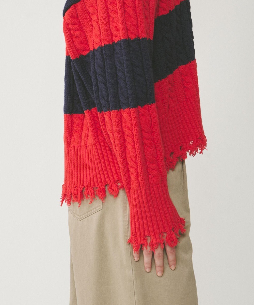 GRACE CONTINENTAL アランポロニットトップ 