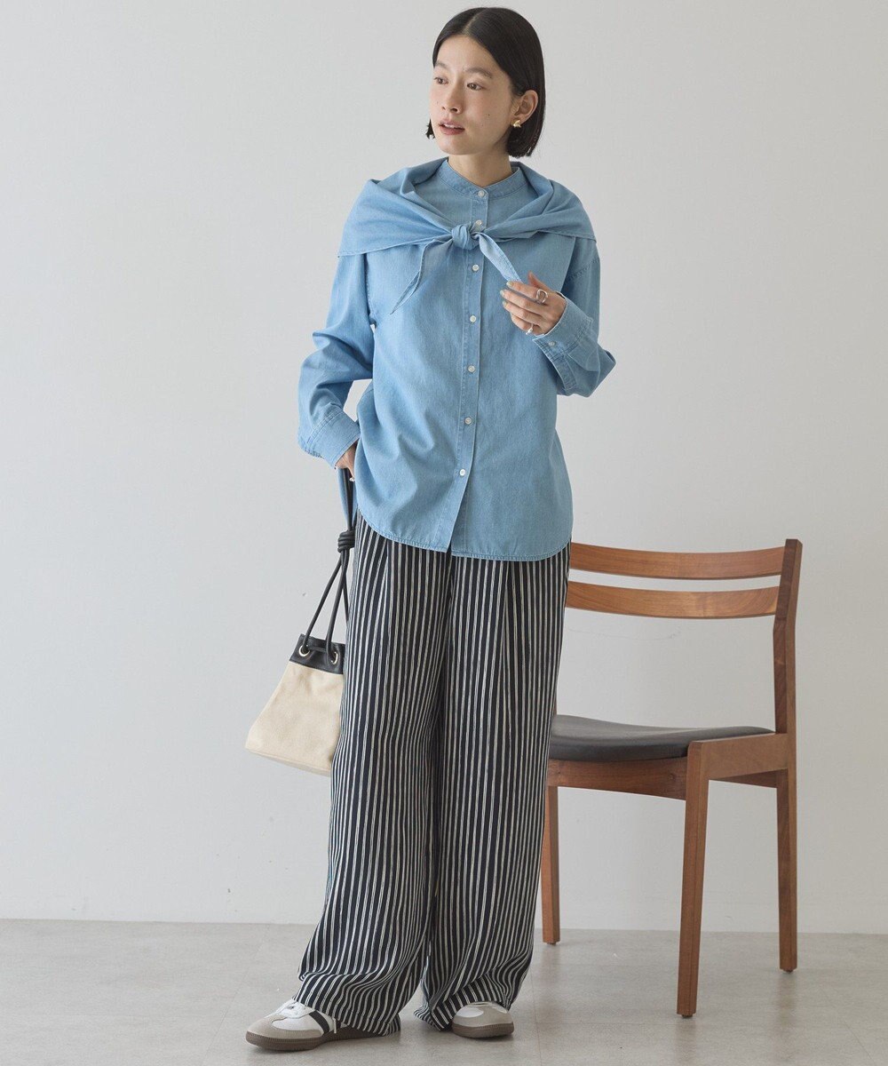 AMERICAN HOLIC スカーフセットデニムシャツ 