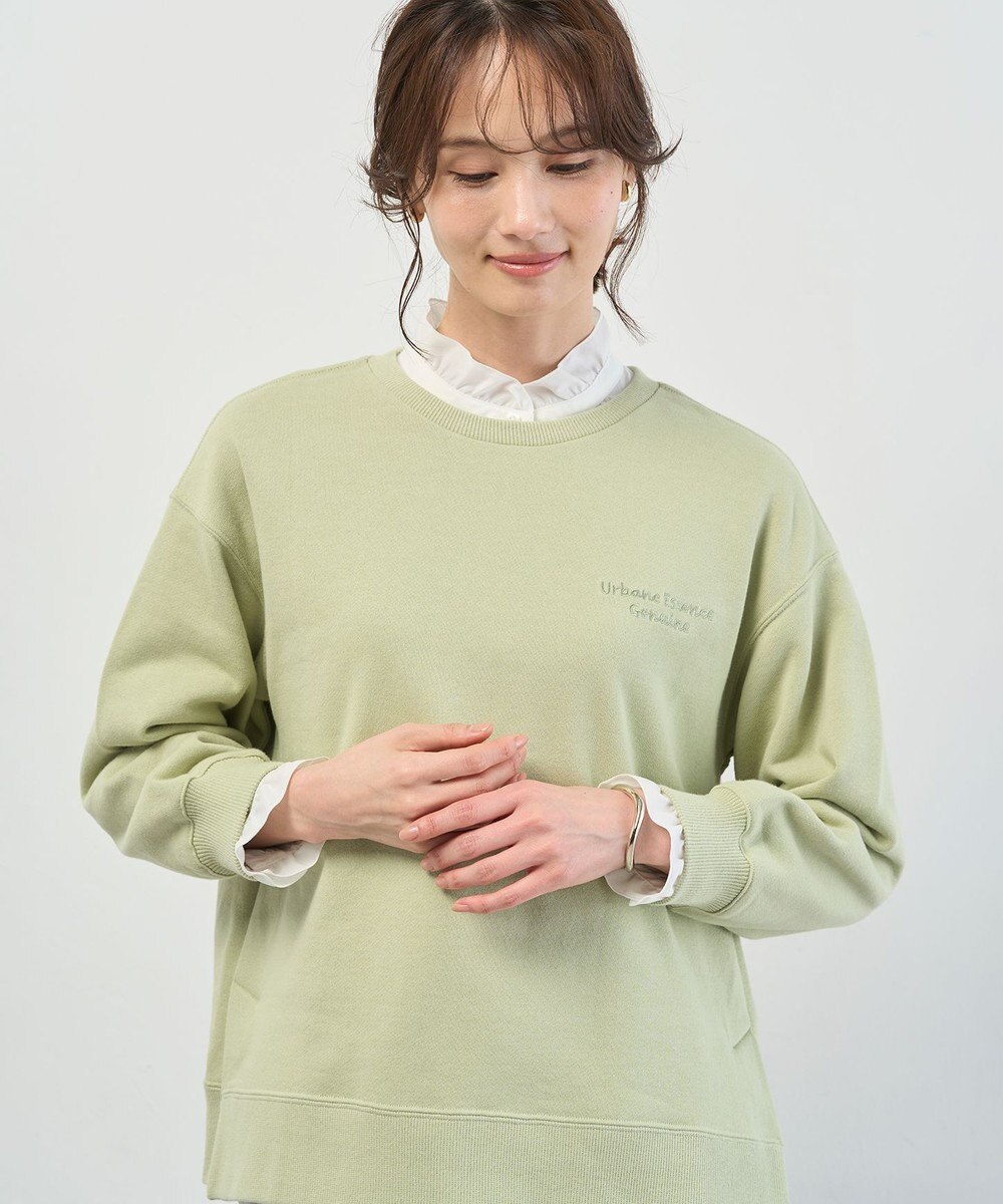 J.PRESS LADIES S 【WEB限定】ロゴ裏毛 スウェット 