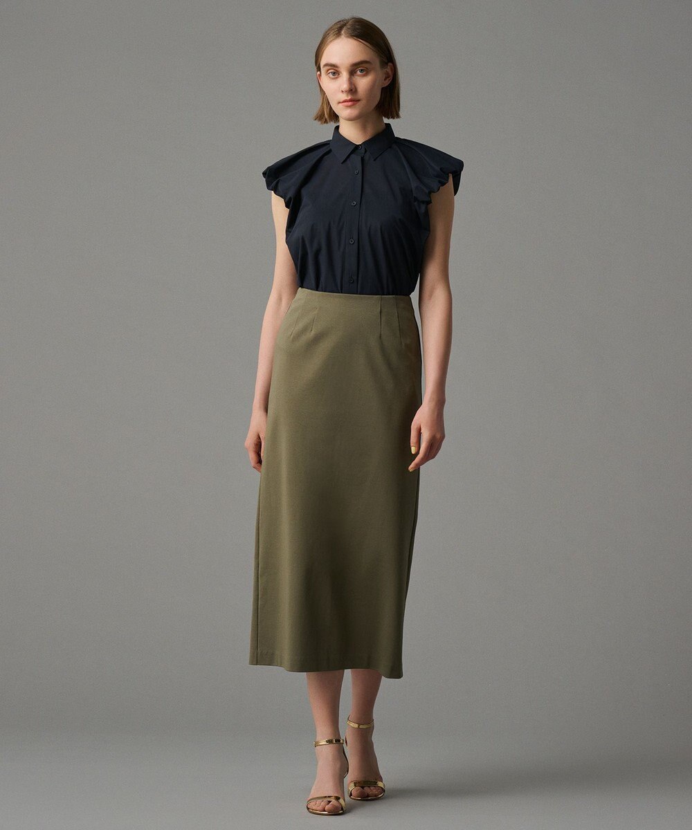 uncrave 【新色追加・洗濯機洗い可】シアー タックスリーブブラウス（uncrave STANDARD） 