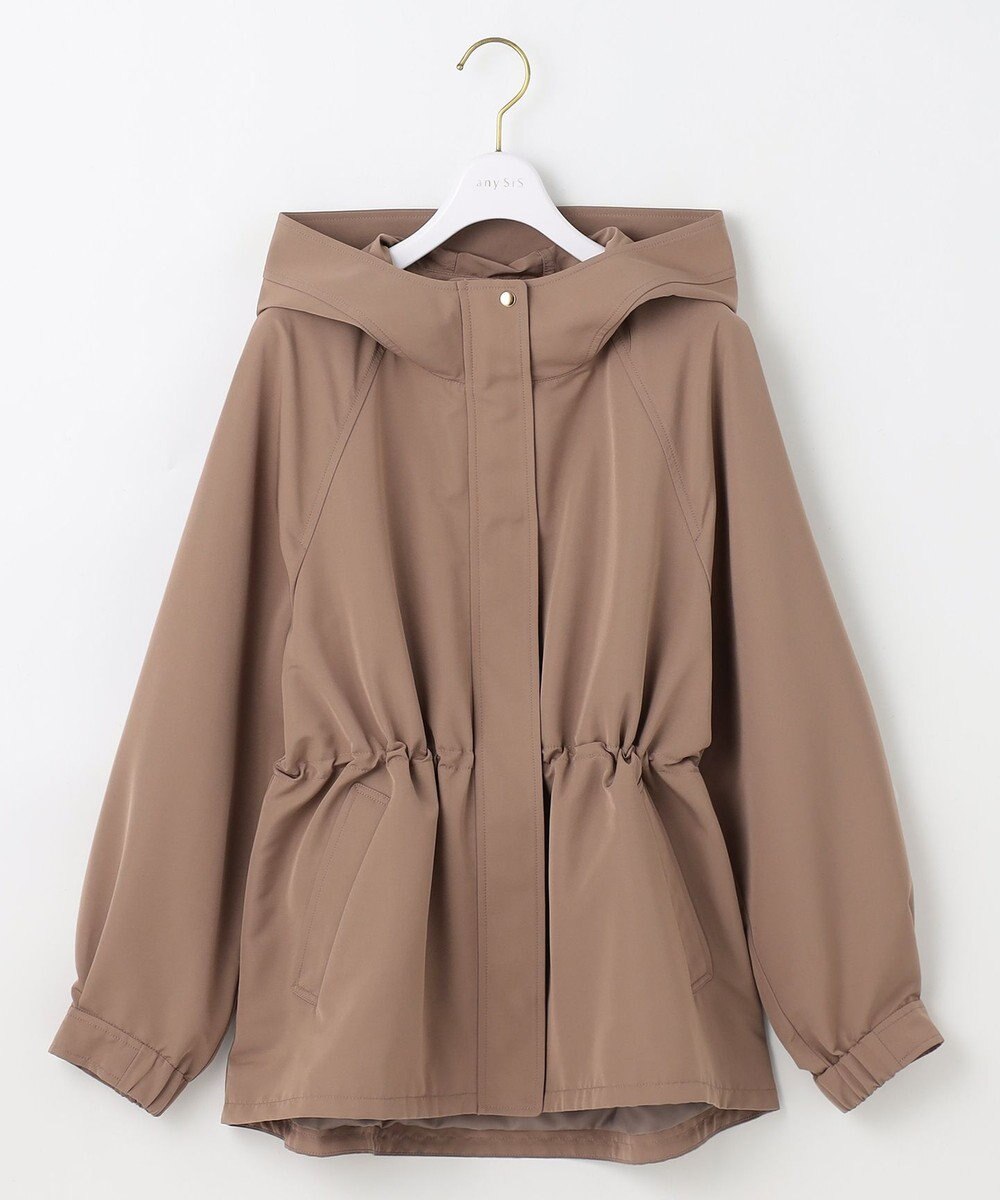 ANY SIS 【撥水・洗える】フーディショート ブルゾン 
