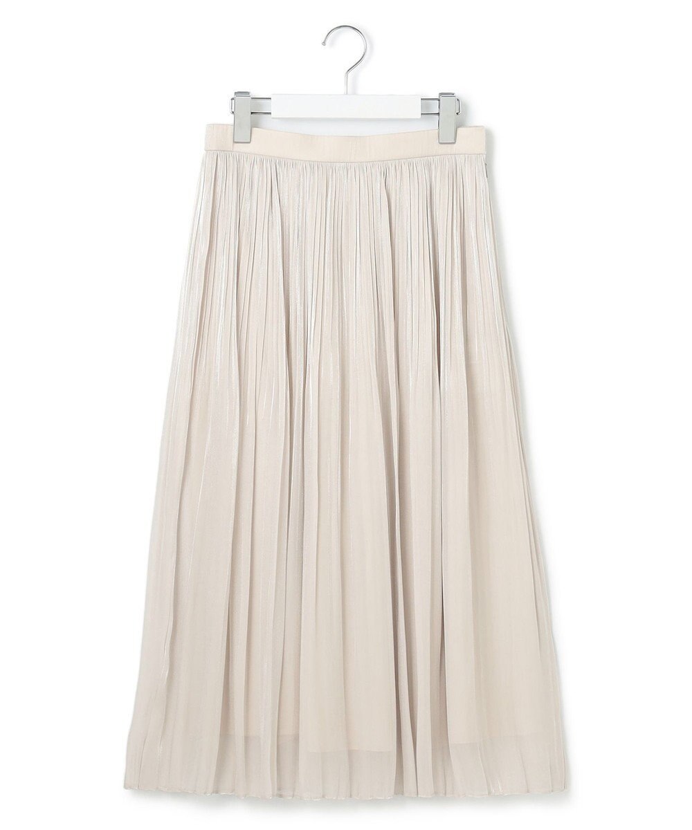 23区 【洗える】シャイニープリーツ スカート 