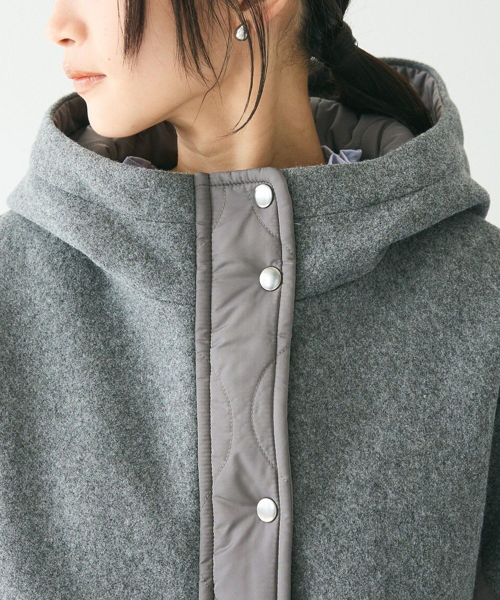 CRAFT STANDARD BOUTIQUE キルト切替フードコート 