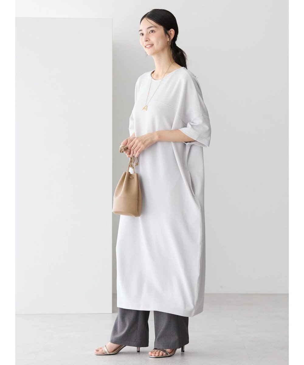 AMERICAN HOLIC 接触冷感カットジョーゼットボックスワンピース 