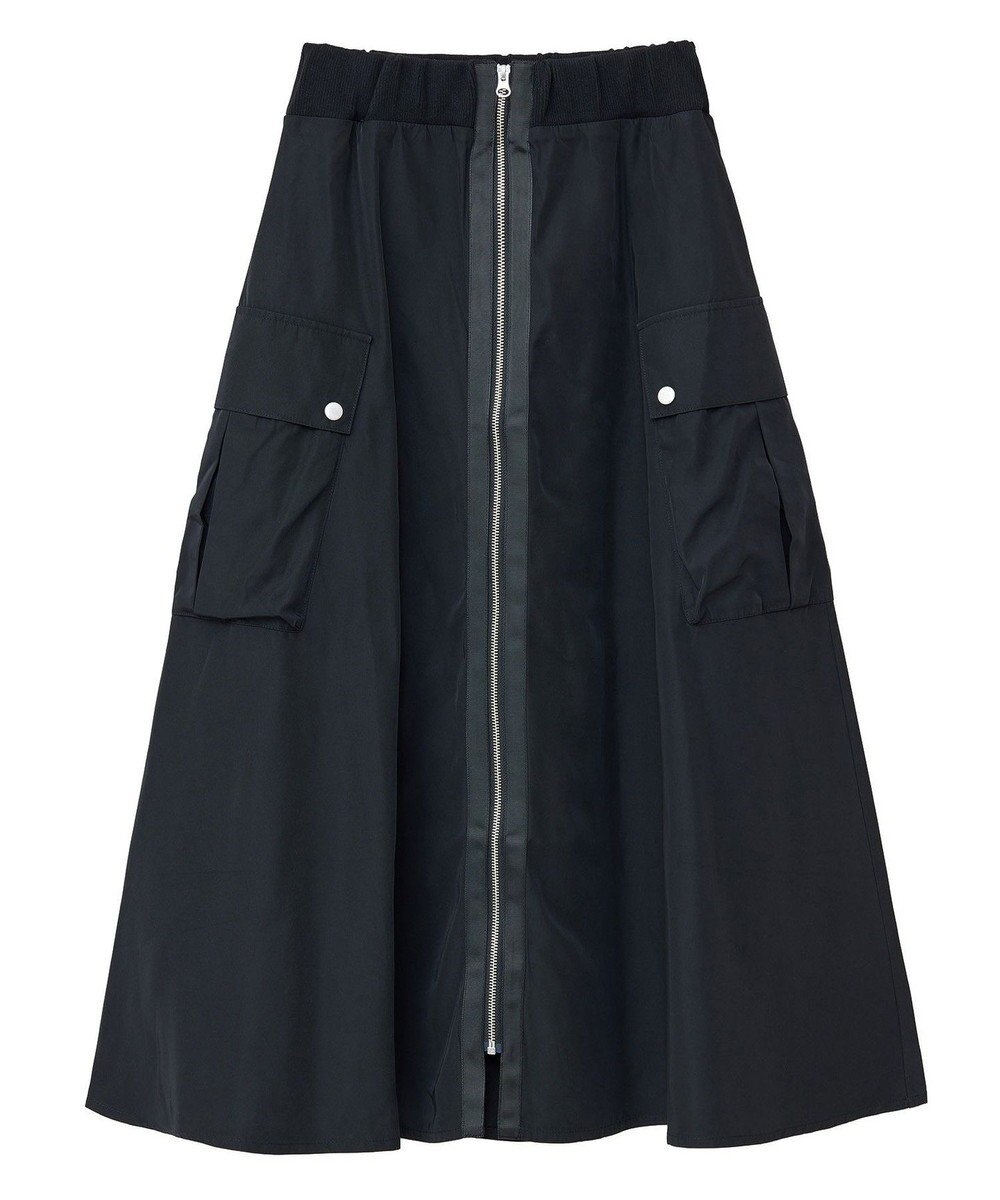 Green Parks ・ＳＵＧＡＲ　ＳＰＯＯＮ　ミリタリーフレアスカート 