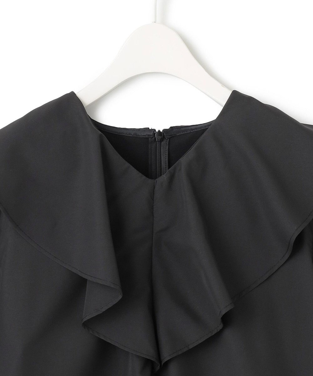 ICB L 【洗える】ハイゲージポンチ ラッフルカラープルオーバー 