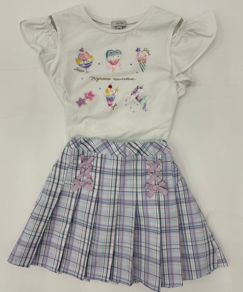 ONWARD Reuse Park スタッフおすすめ！KIDSコーデ商品/サイズ130【any FAM】カットソー春夏×パンツ春夏 