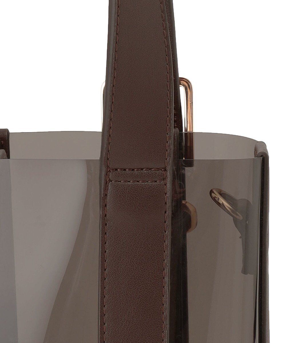 23区 【Oggi8月号掲載】クリア ミニ ショルダーバッグ 