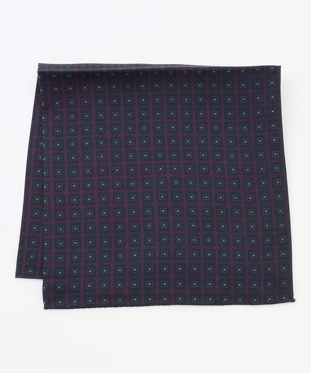 J.PRESS MEN オーバーダイ シルクチーフ 