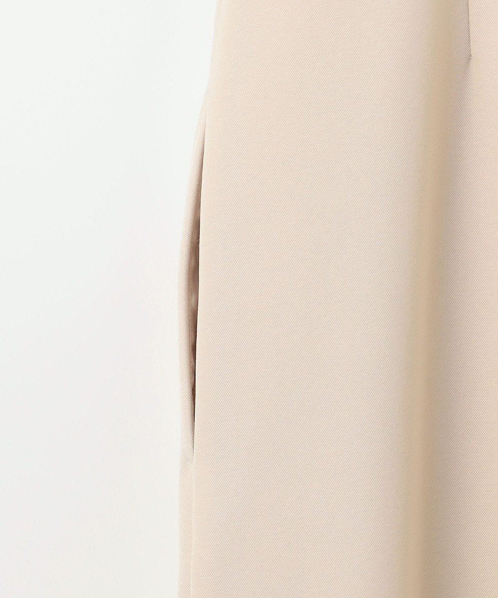 Feroux 【洗える】バイカラートリム ジャンパースカート 