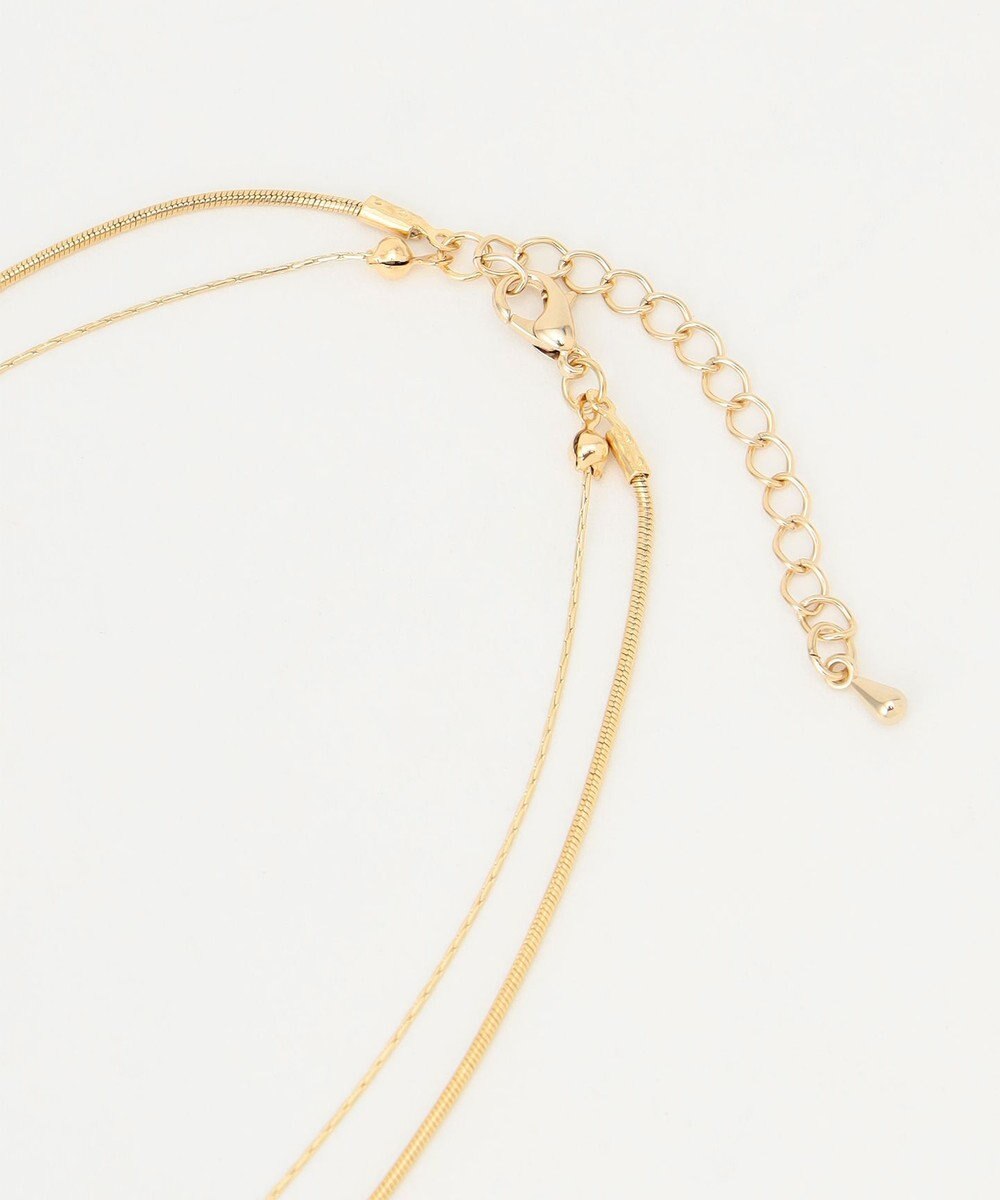 ANY レイヤードコインメタルネックレス 