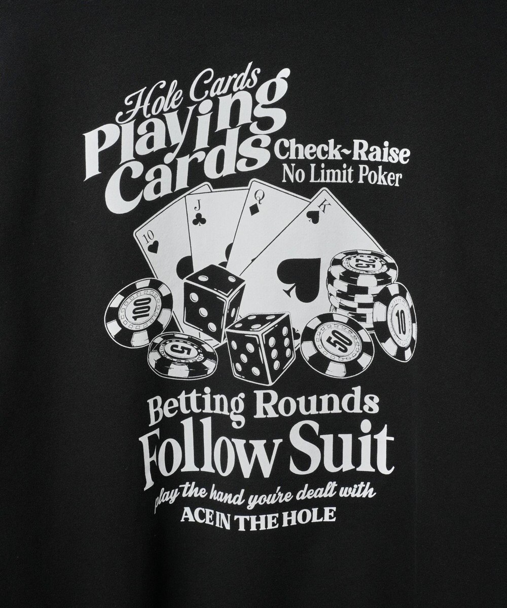 WEGO ヘビーウエイトユニークモチーフプルパーカー 