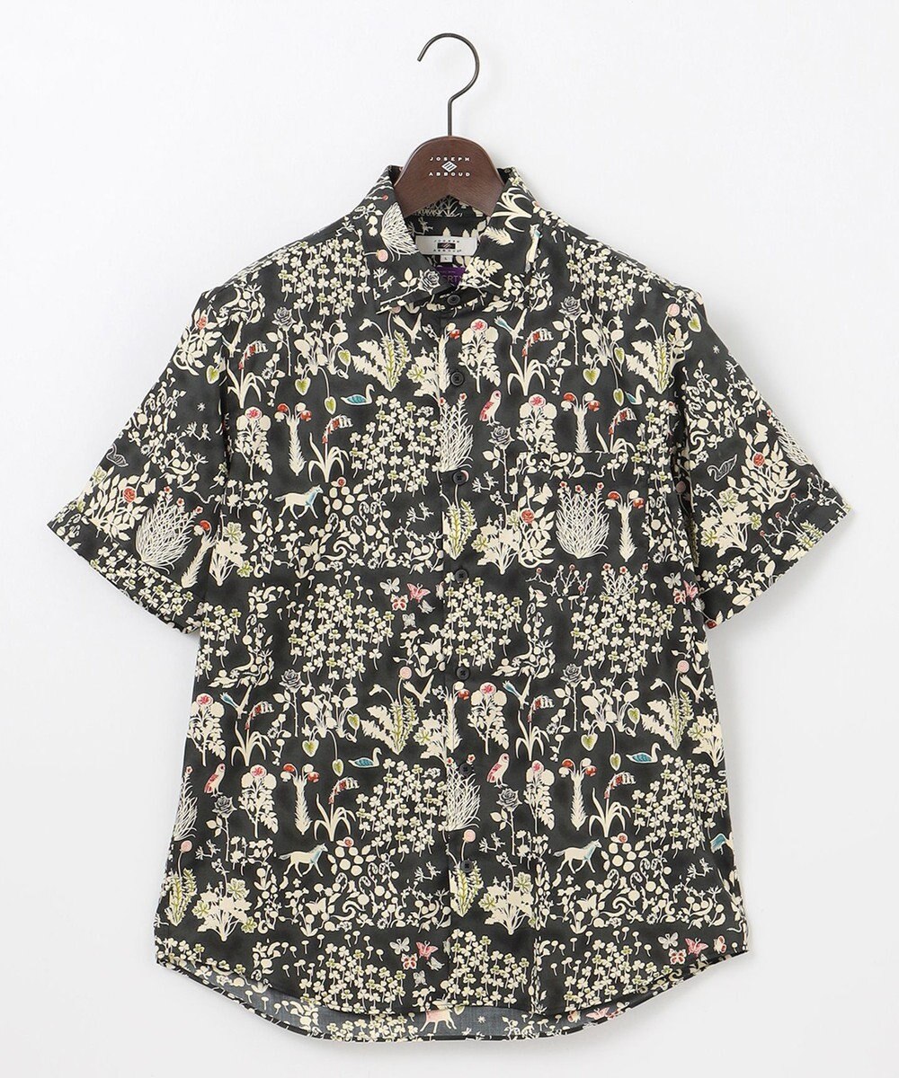 JOSEPH ABBOUD 【新作・英国・リバティ社】リバティタナローンプリント 半袖シャツ 