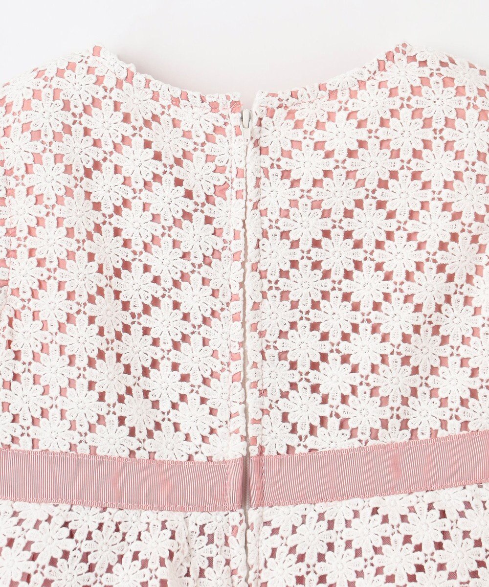 組曲 KIDS 【110-140㎝】フラワーレース ドレス 