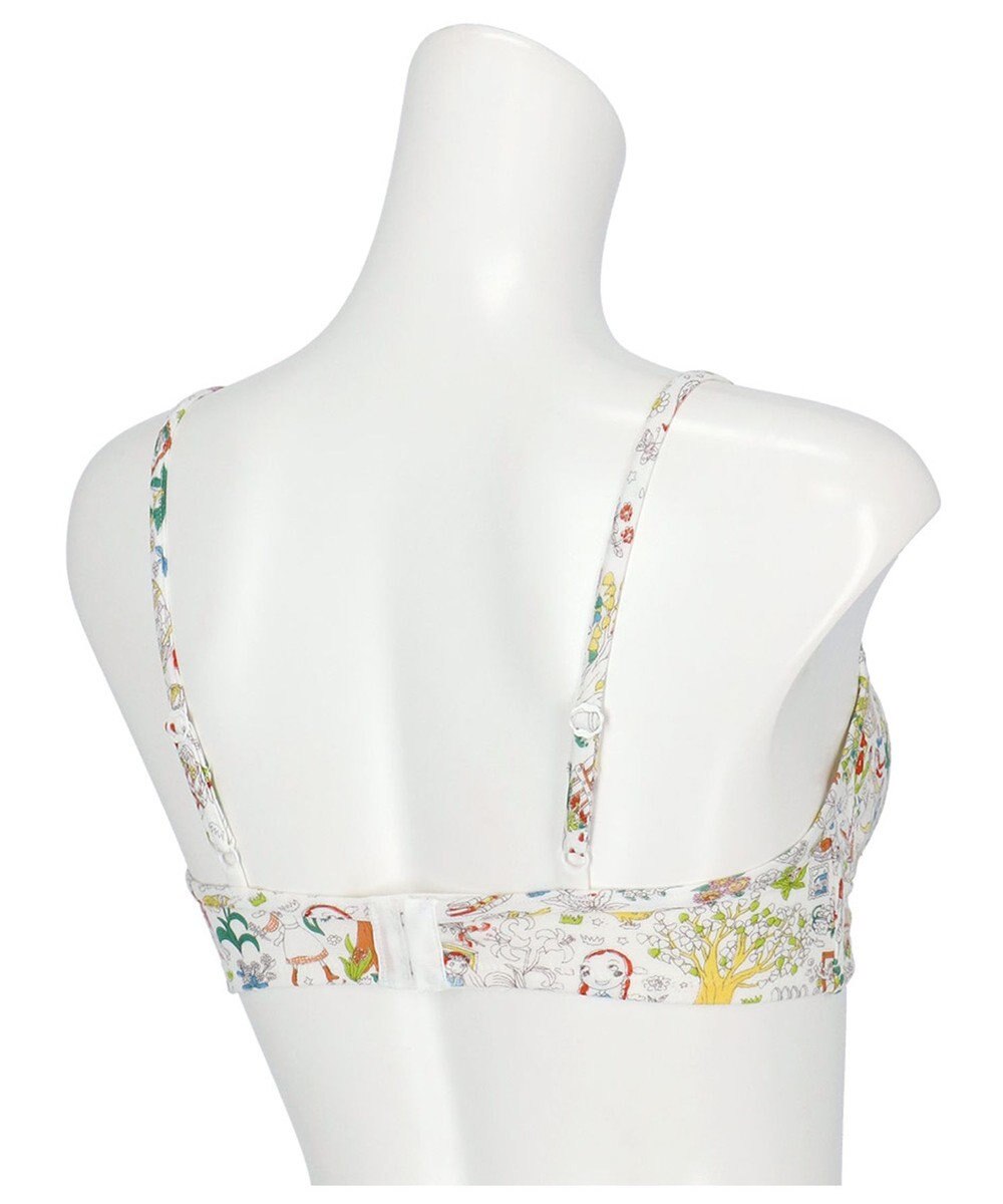 tsumori chisato SLEEP ツモリチサト ブラジャー ノンワイヤーブラ 綿100%(パッド受け) ストラップ長さ調整可能 UBX534 /ワコール 