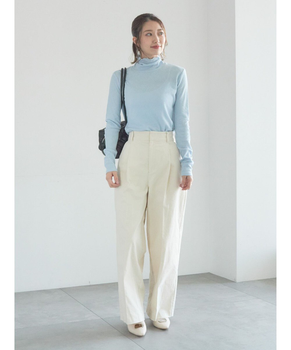 Te chichi 【宮本茉由着用】カラータートルインナー 