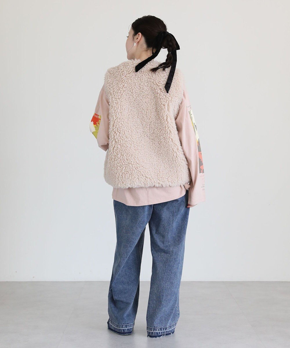 Green Parks ・ＥＬＥＮＣＡＲＥ　ＤＵＥ　シープファーロングベスト 