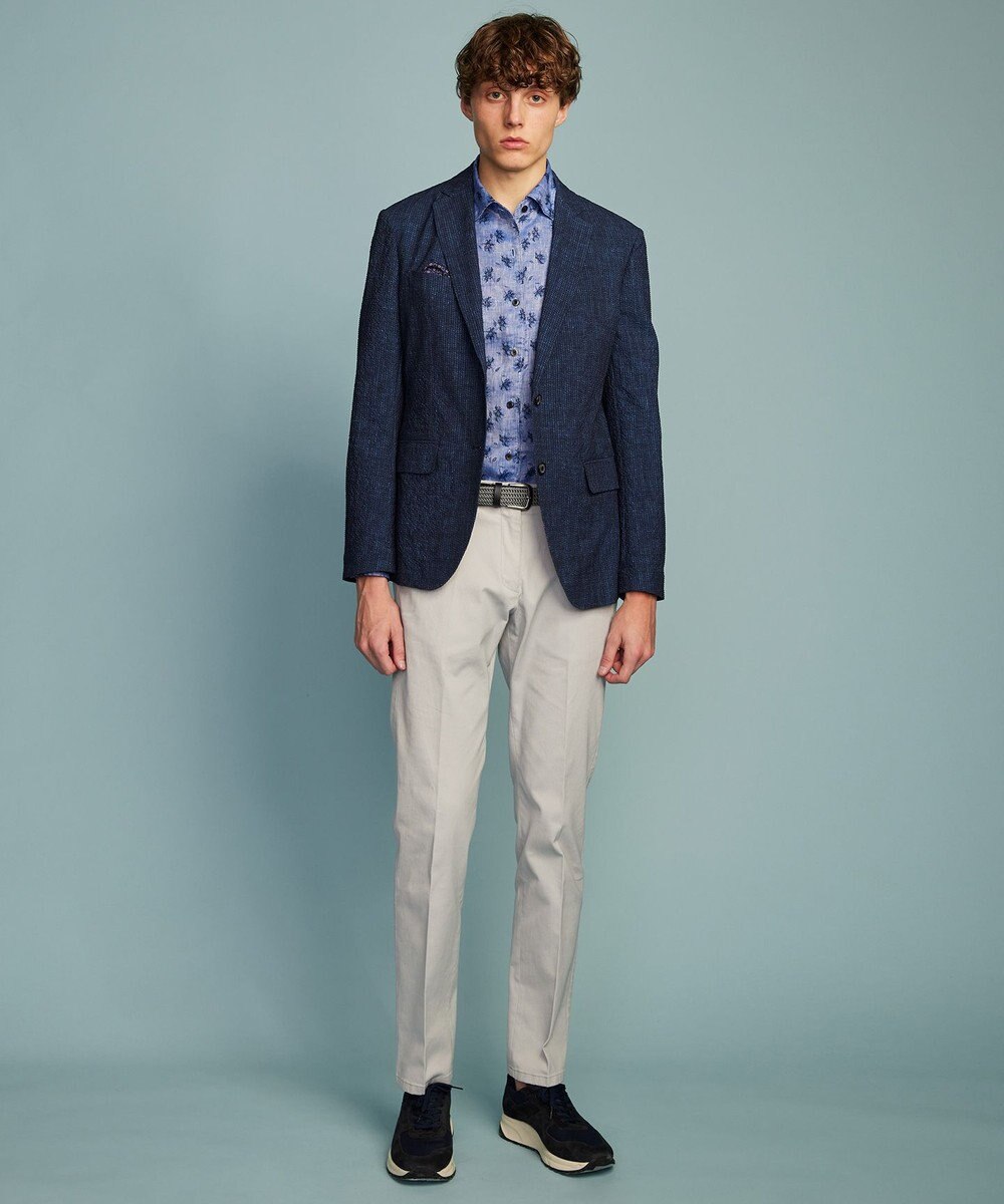 JOSEPH ABBOUD 【キングサイズ・ストレッチ・洗える・軽量・防しわ・速乾・エコ撥水】ライトウェーブ ジャケット 