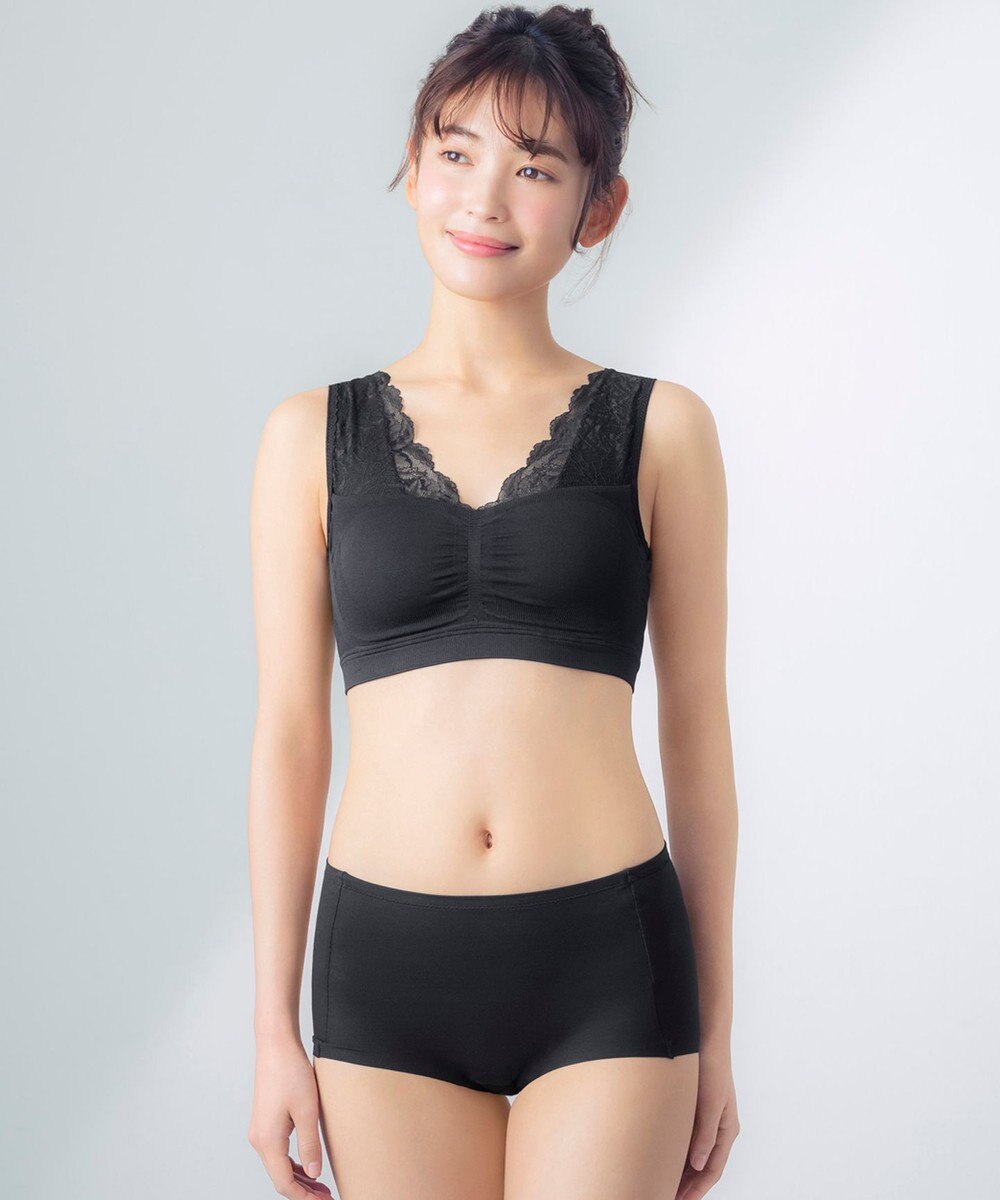 Wing ノンワイヤーブラ バストの脇流れを防ぐ 就寝中も日中のくつろぎタイムも 【ナイトアップブラ ルーム】 ブラジャー ナイトブラ KB3511 ウイング／ワコール 