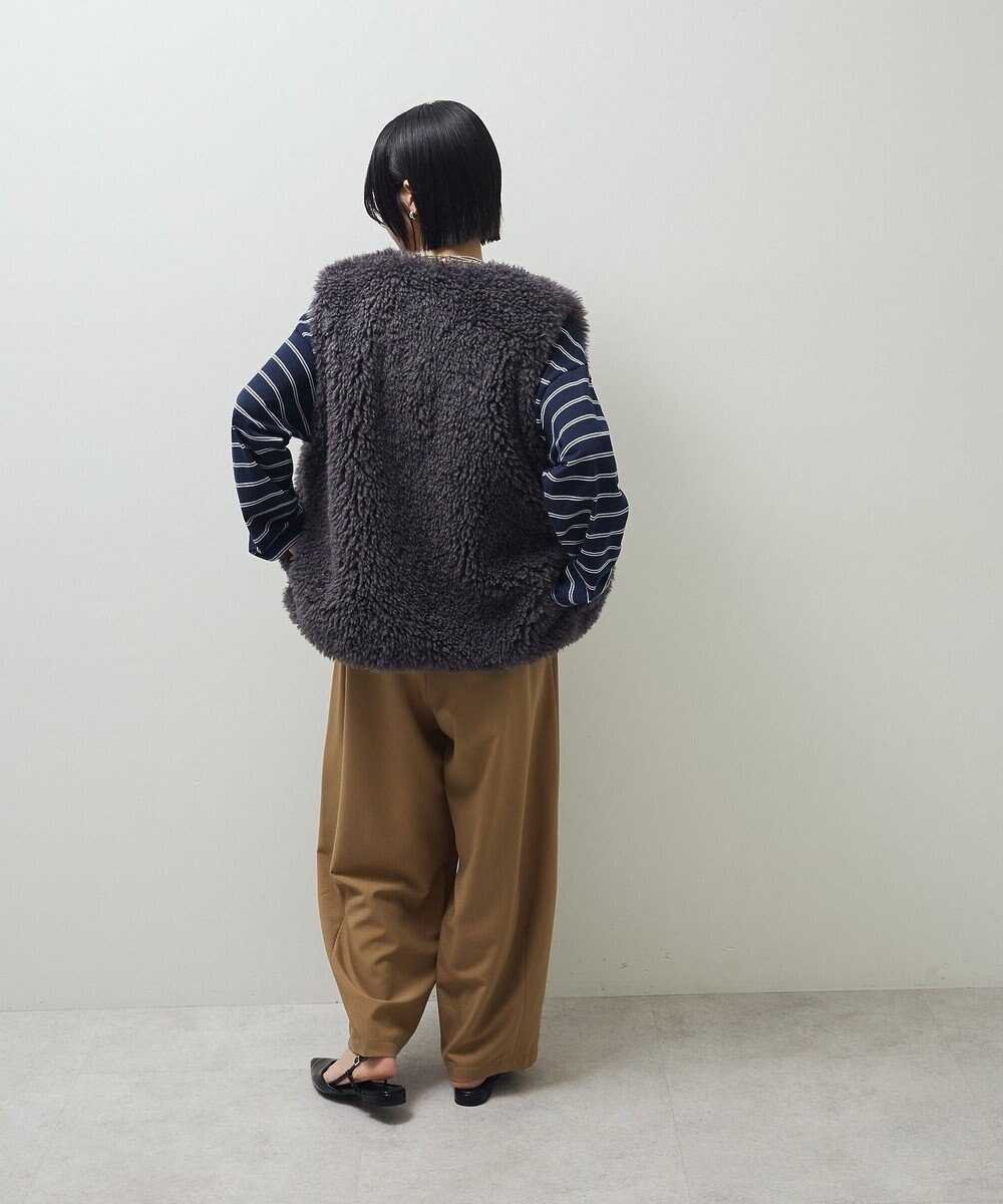 Green Parks ・ＥＬＥＮＣＡＲＥ　ＤＵＥ　シープファーロングベスト 