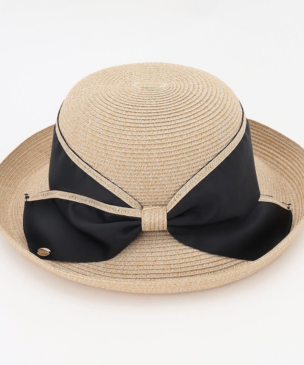 TOCCA 【UVカット90%・吸水速乾・抗菌防臭・洗える・サイズ調整可】SIDE RIBBON HAT 帽子 