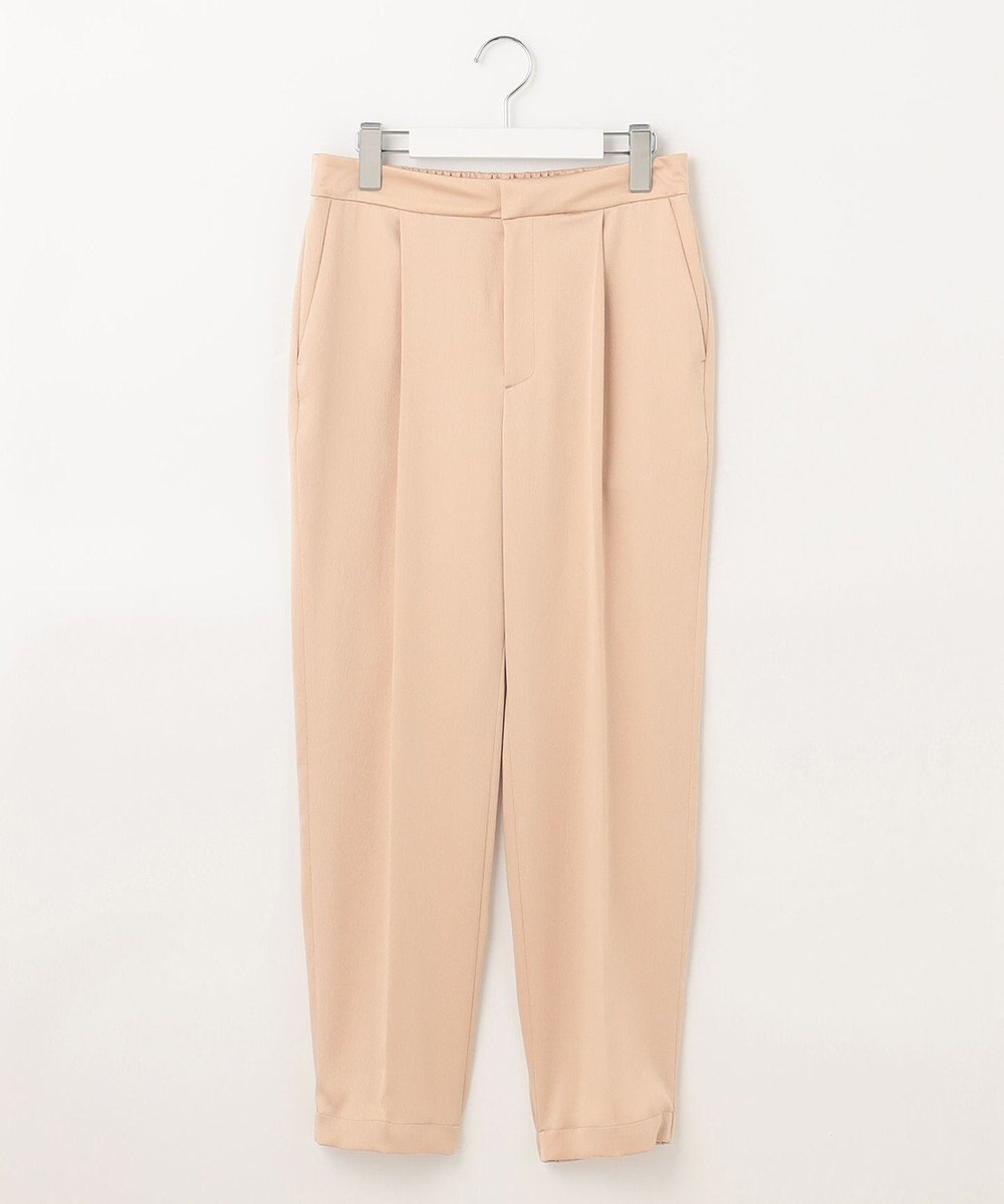 自由区 【洗える】チンツサテンタンブラー ジョガーパンツ 