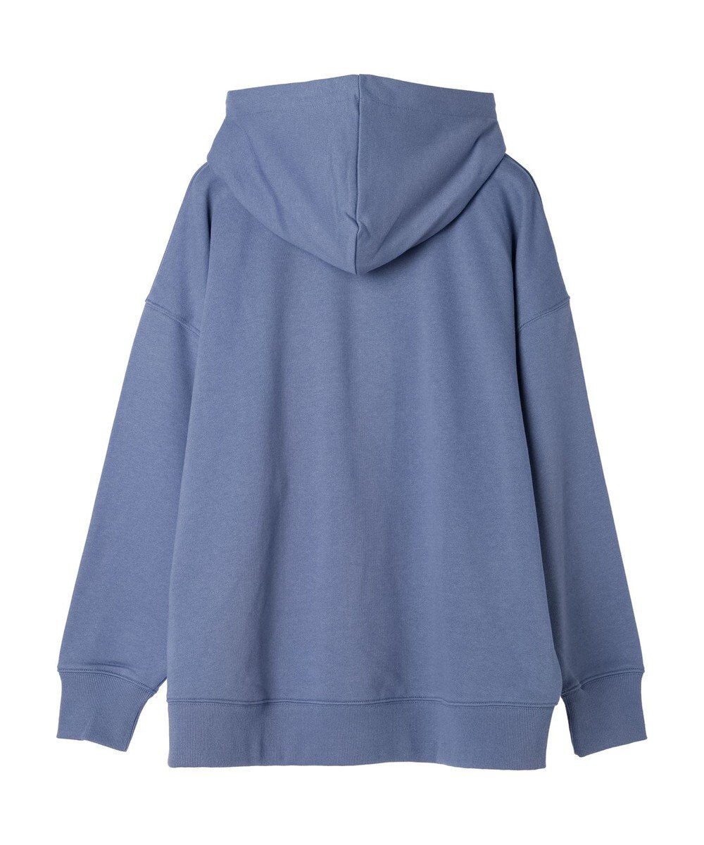 earth music&ecology スウェットルーズパーカー 