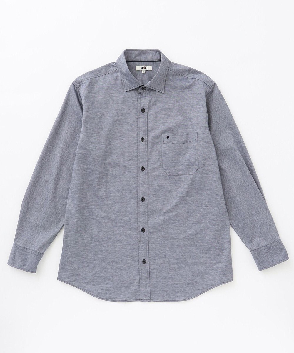 JOSEPH ABBOUD 【キングサイズ・ジャージー素材】シャンブレー シャツ 