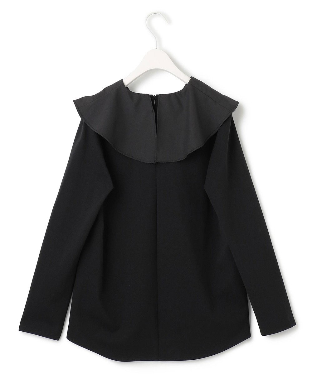 ICB L 【洗える】ハイゲージポンチ ラッフルカラープルオーバー 