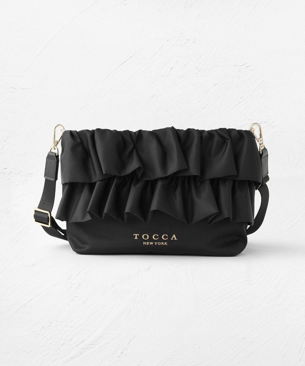 TOCCA 【美人百花掲載】【新色登場】FRILL POCHETTE ポシェット 