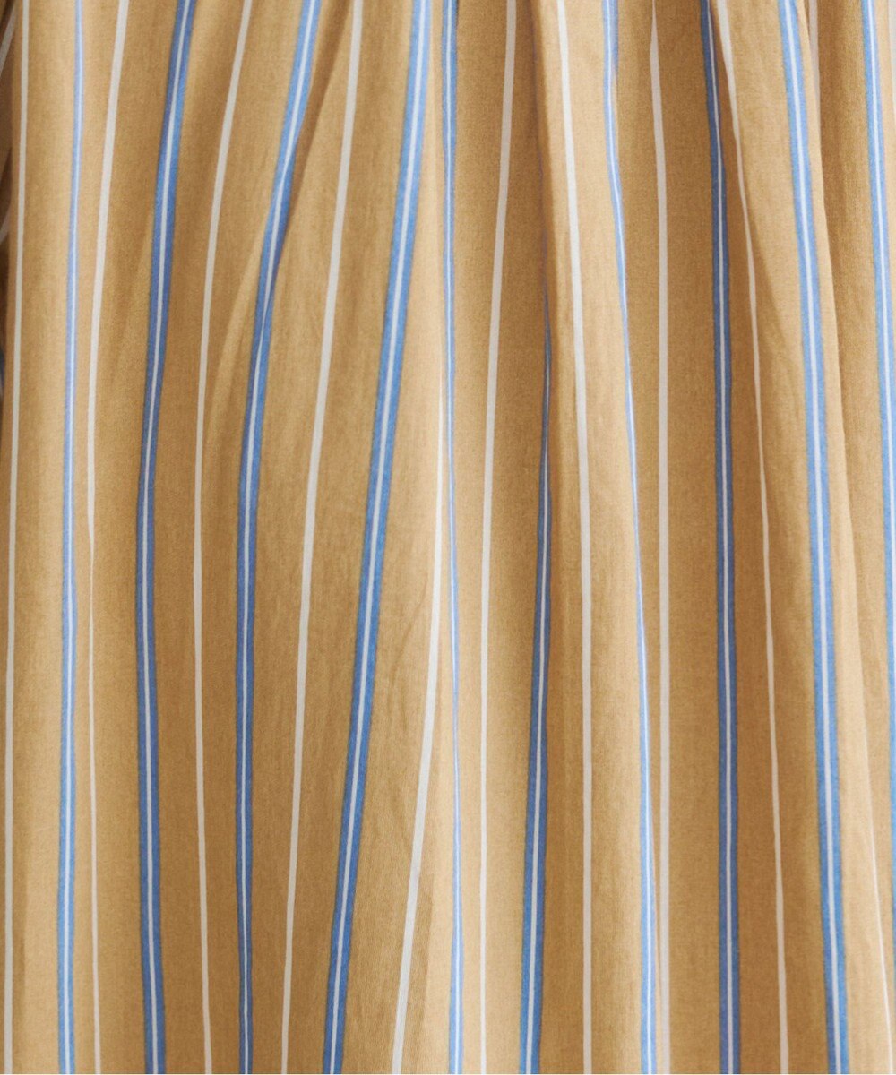 WEGO 【ANGIE VINTAGE】ボリュームスリーブ バンドカラー シャツワンピース 