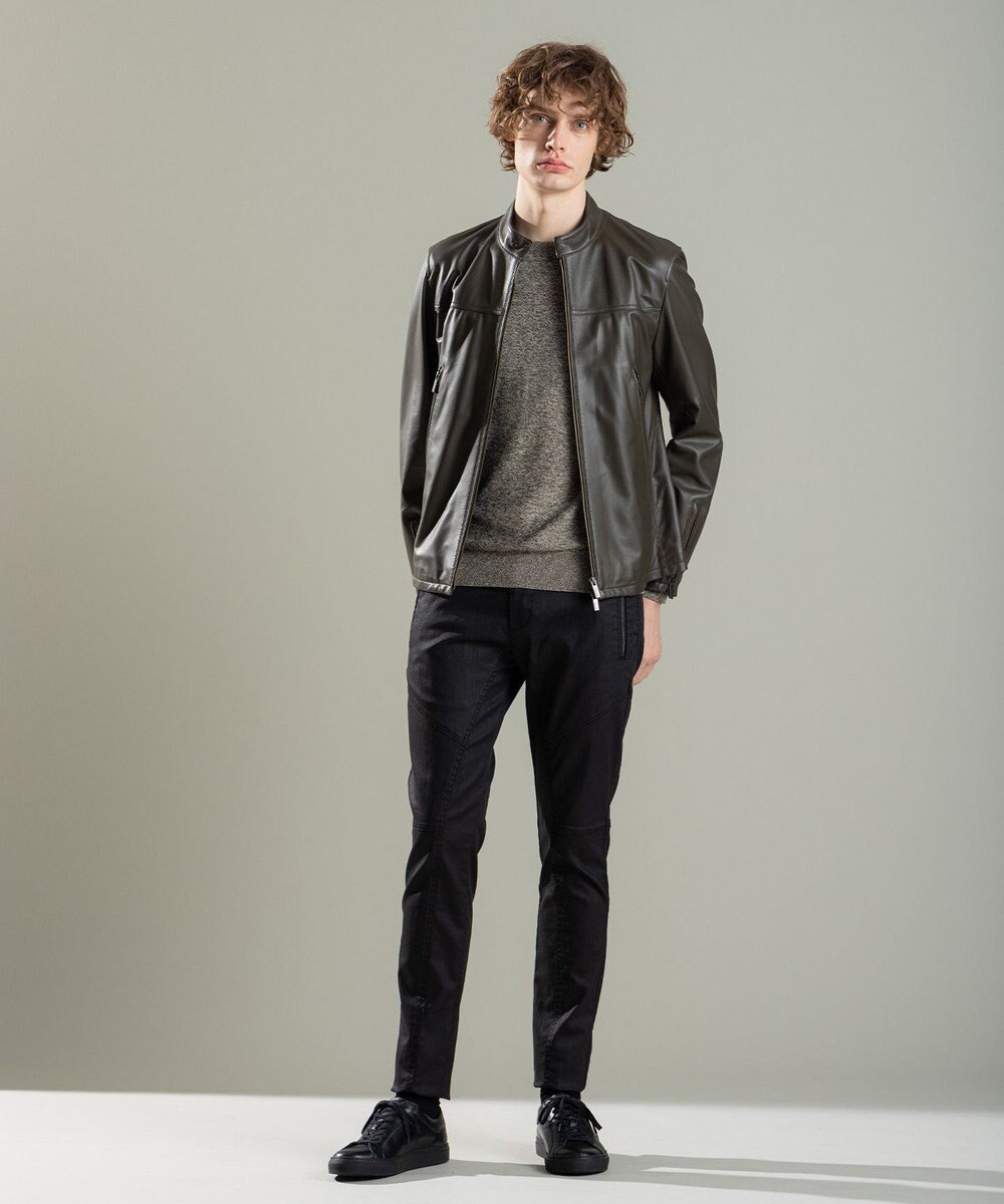 JOSEPH HOMME ナイロンムリネメランジ　クルーネックニット 