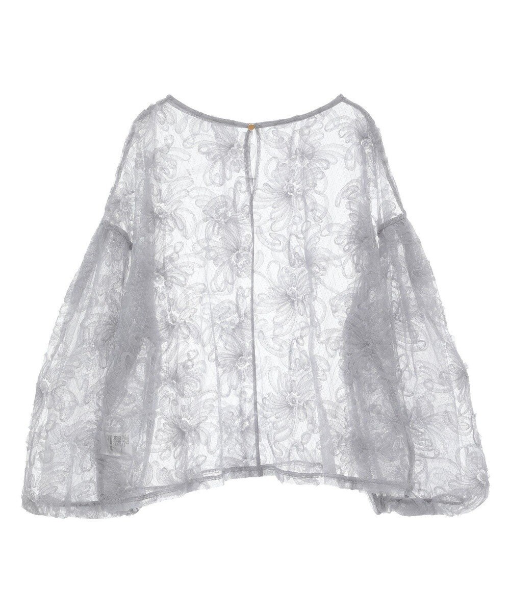 Green Parks チュールレイヤードブラウス 