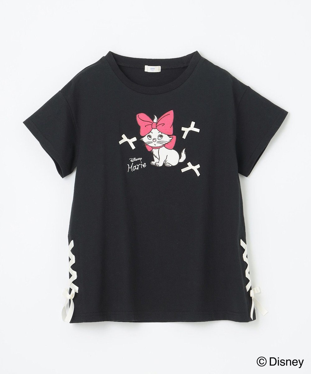 ANY KIDS 【ディズニー/マリー】レースアップ オーバー半袖Tシャツ 