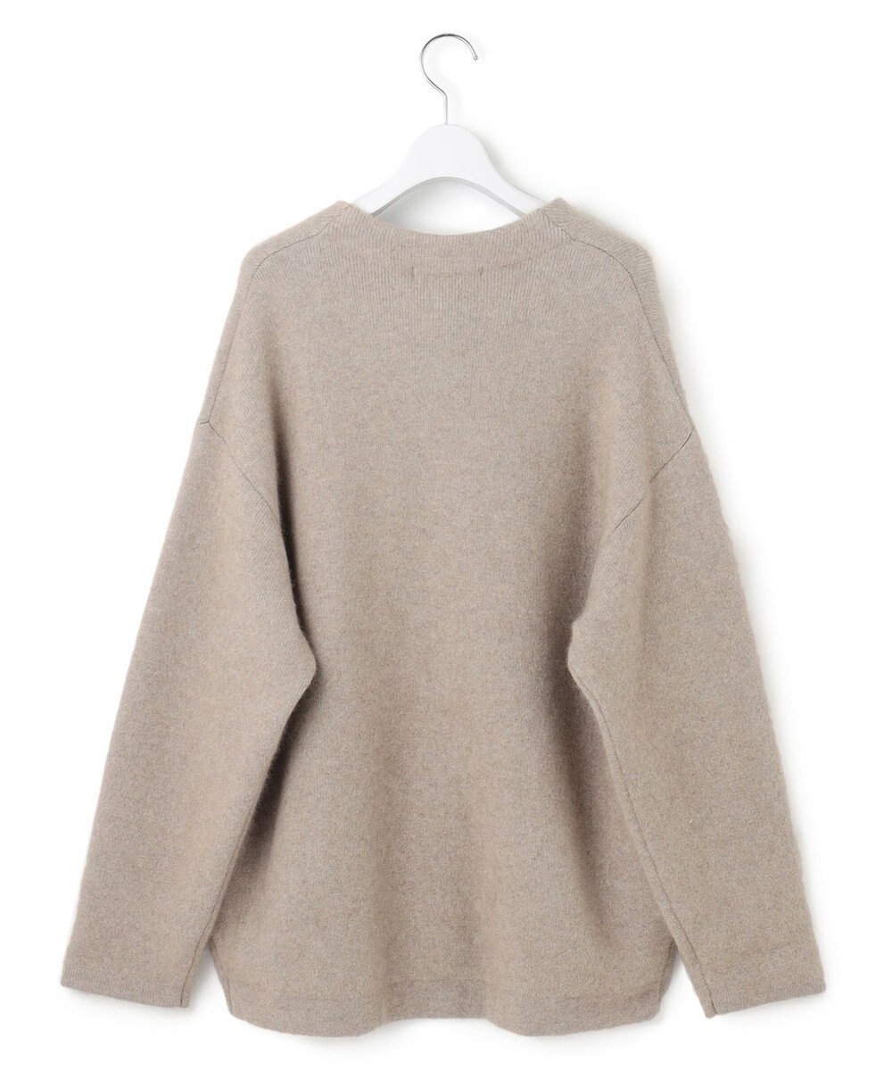 23区 【CLASSY.11月号掲載/洗える】ラクーンブレンドダブルフェイス ニットカーディガン 