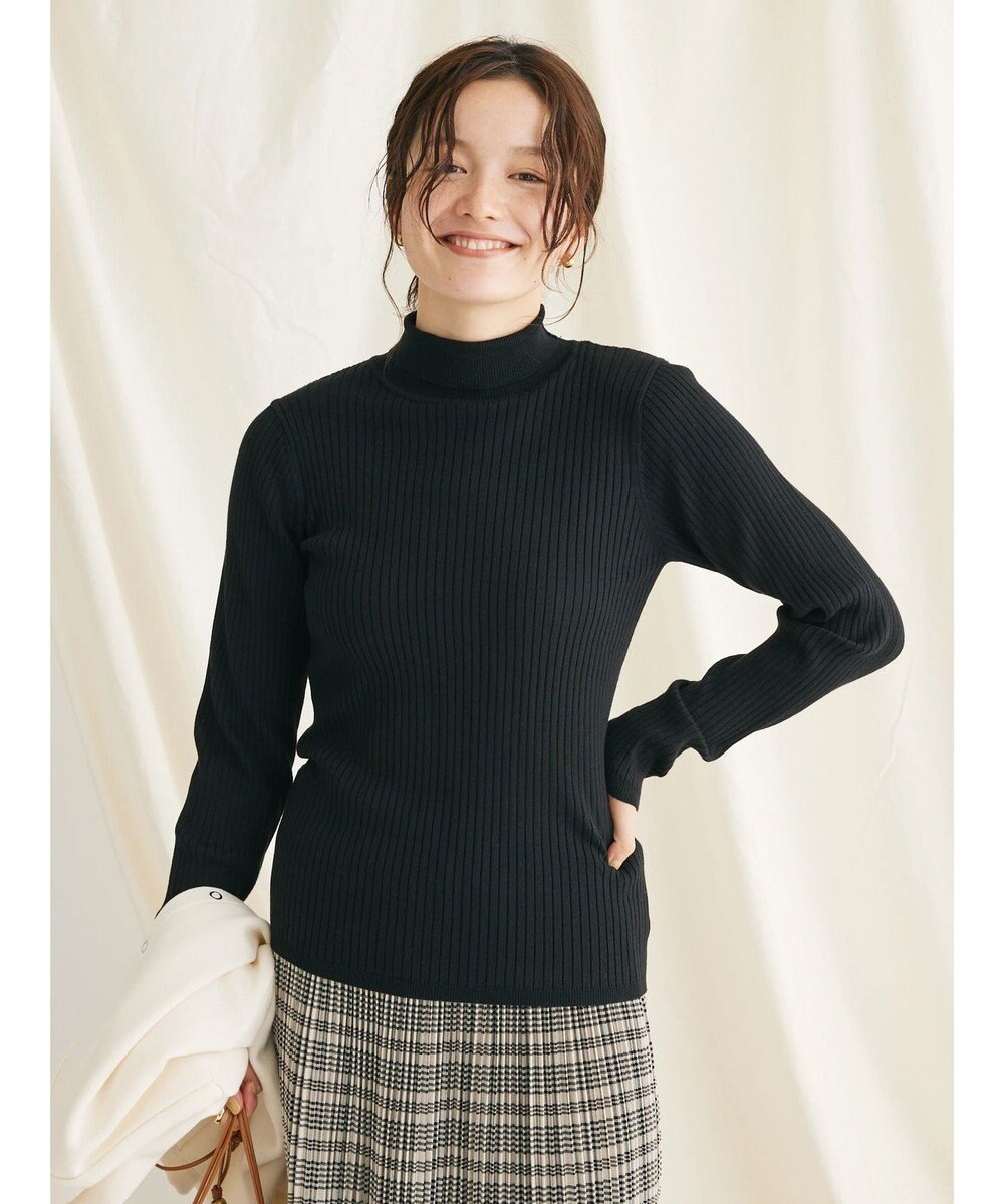 CRAFT STANDARD BOUTIQUE ウォッシャブルリブタートルニットプルオーバー 