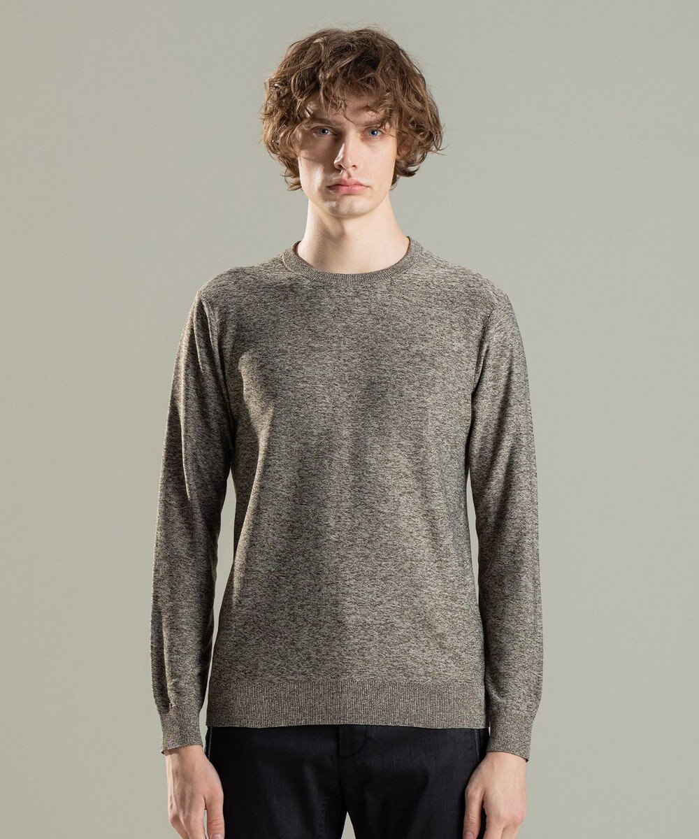 JOSEPH HOMME ナイロンムリネメランジ　クルーネックニット 