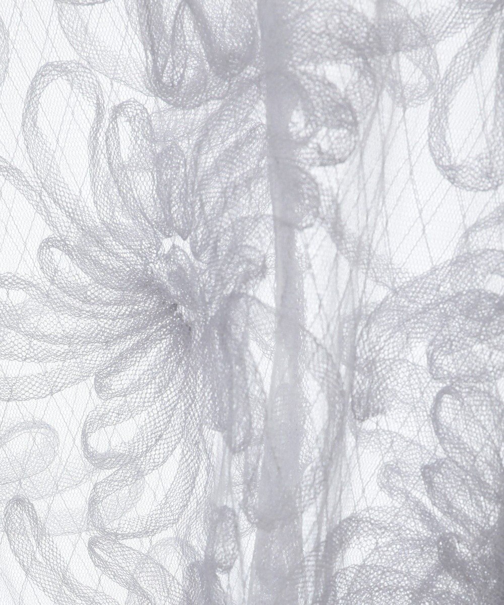 Green Parks チュールレイヤードブラウス 