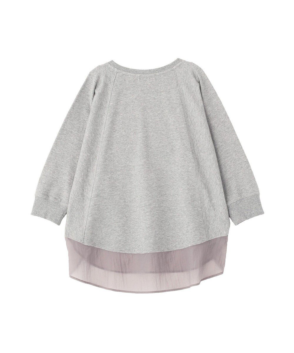 Green Parks 七分袖ドルマン裏毛シアードッキングプルオー 