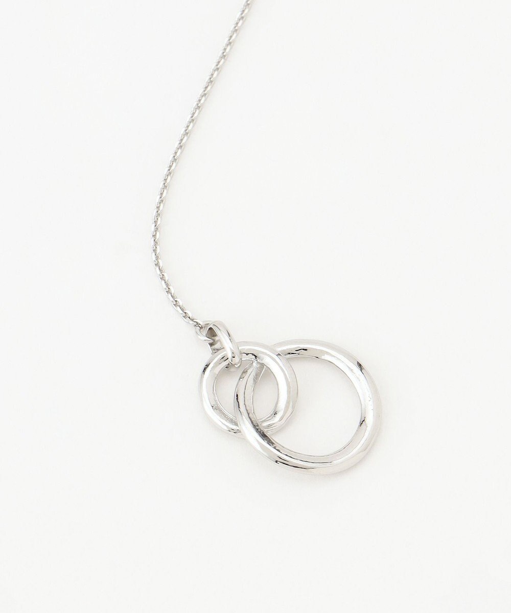 J.PRESS LADIES 【3way】ダブルリングラリエット ネックレス 